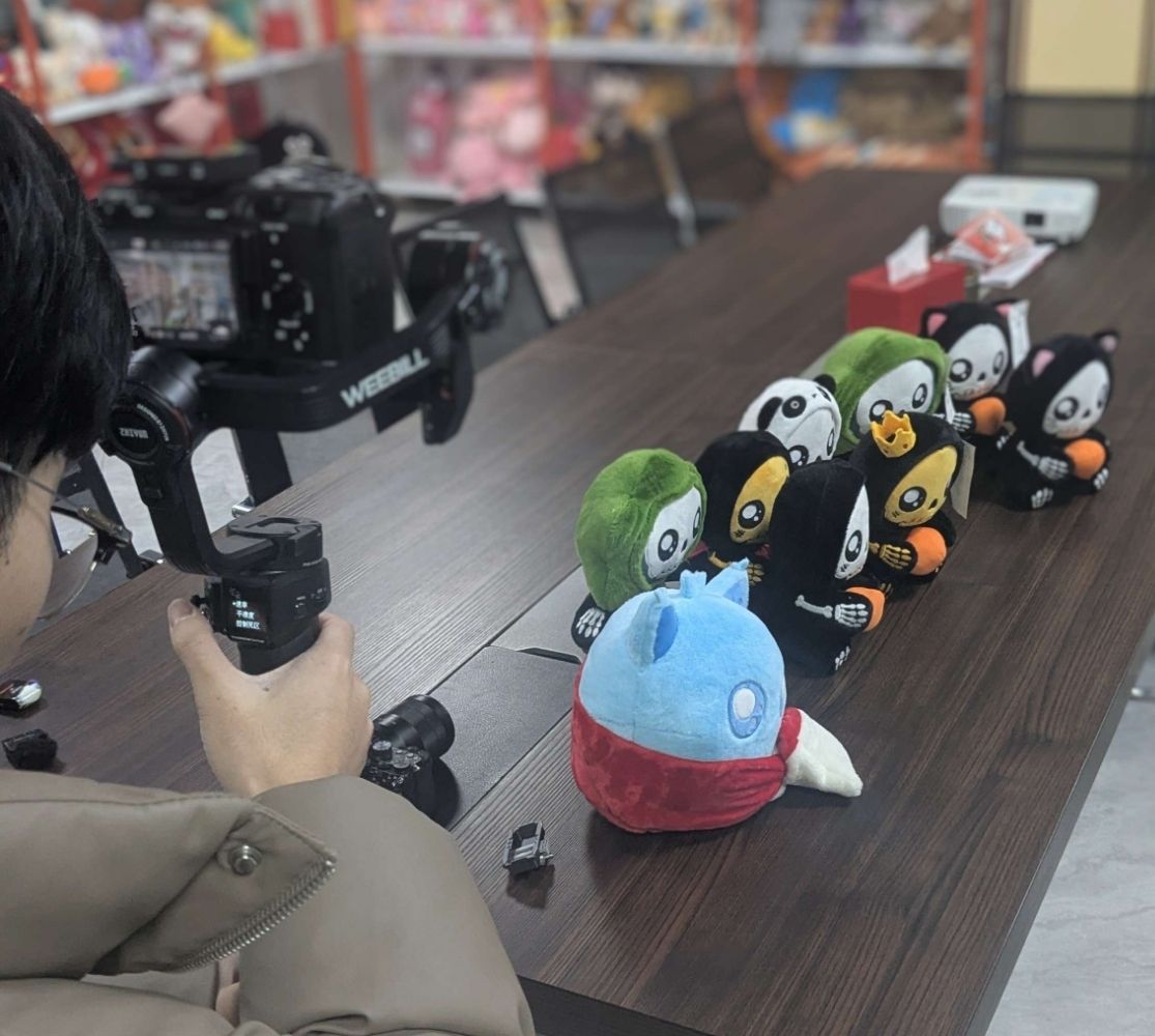 Inside the plush factory